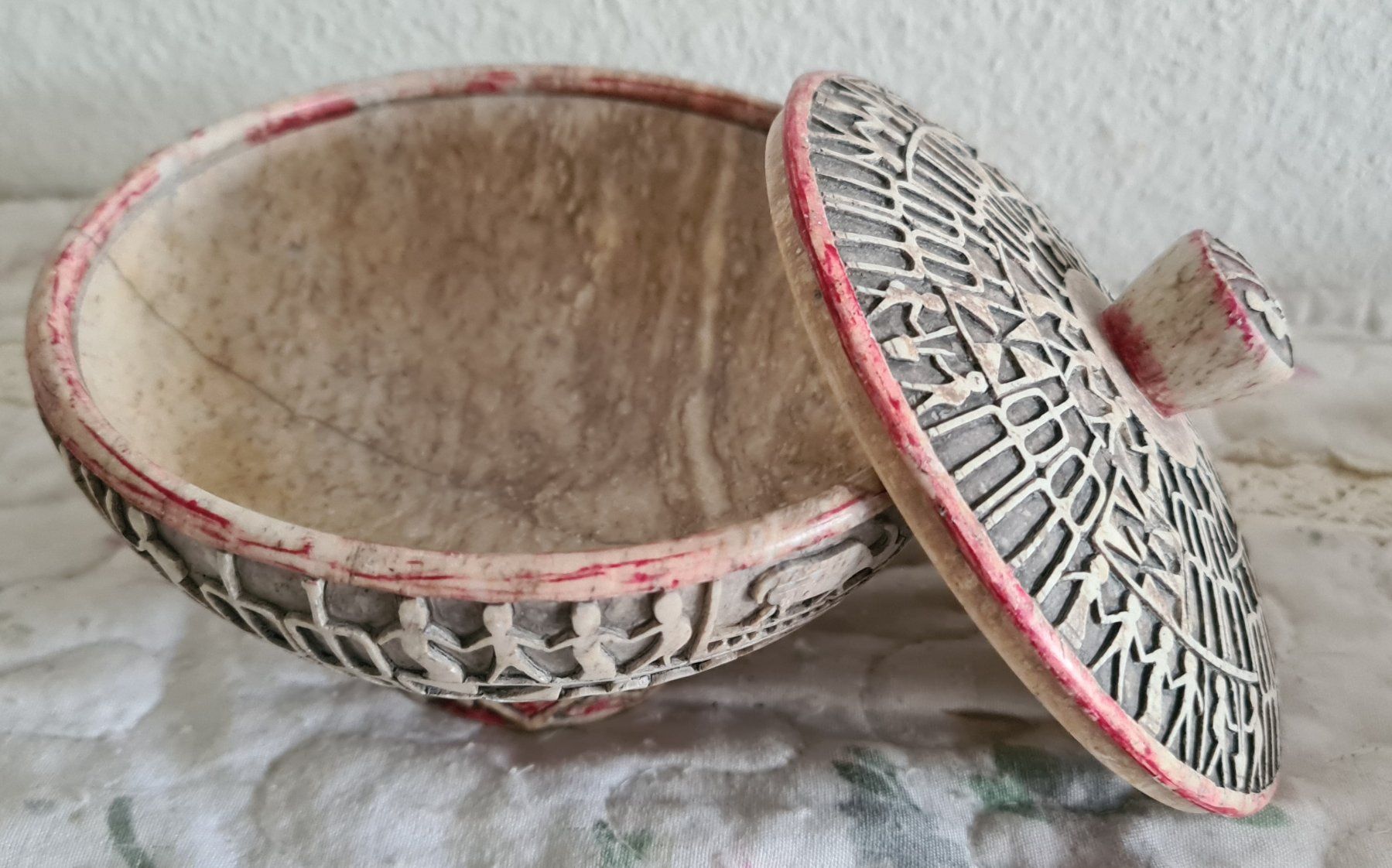 Tutte le decorazioni: Specksteinschale ägyptischer Stil Räucherschale – Usato da Winterthur venduto da bibummi 2