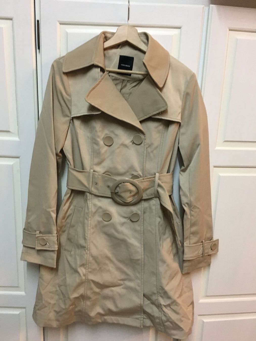 Vero Moda Mäntel: VERO MODA Mantel, beige, GR. M – Gebraucht aus Arni AG von Mimo007