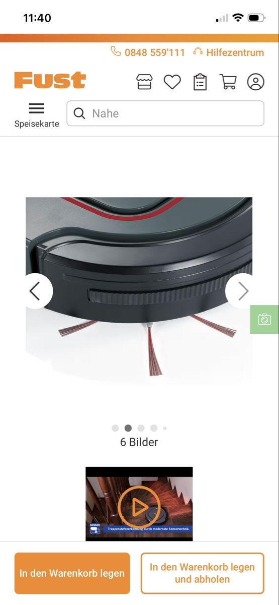 Aspirapolveri & Accessori: Saugroboter Severin originalverpackt – Nuovo e nell'imballaggio originale da Rüti ZH venduto da kar_xx9l 9