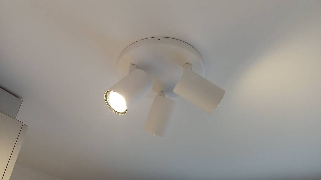 Kronleuchter & Deckenlampen: Deckenleuchte 3er-Spot rund, weiss – Neu und originalverpackt aus Schenkon von erwin-53 1