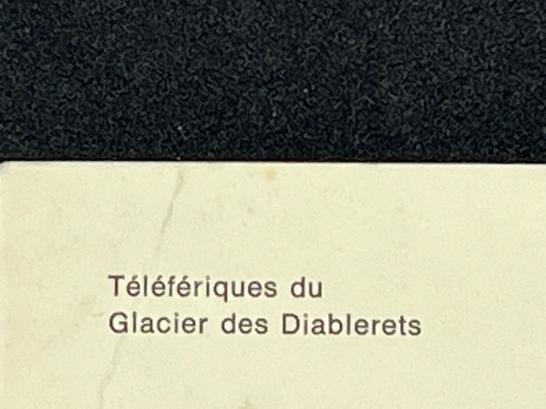 Cartoline postali: Téléfériques du Glacier des Diablerets – Usato da Widnau venduto da Brusi9 2