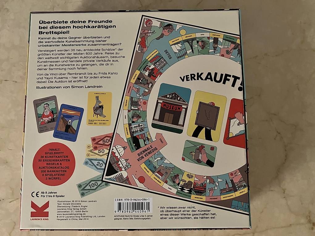 Giochi: Gesellschaftsspiel "Verkauft" Auktion  – Usato da Zürich venduto da Sofmas 2