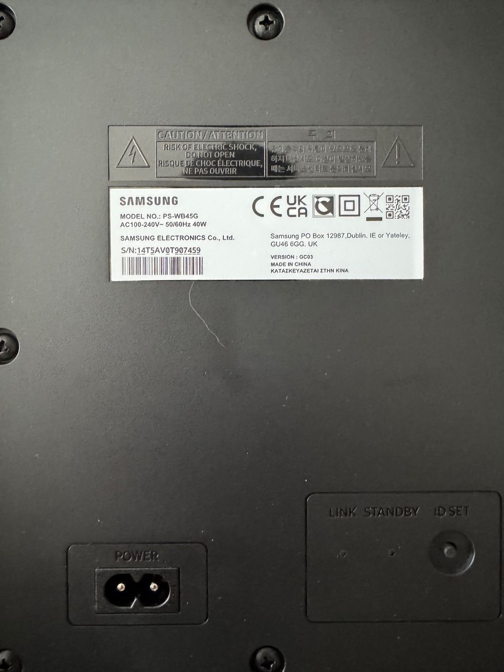 Samsung Home Cinema: Samsung HW-B450 – Usato da Aarwangen venduto da Sandro_66 6