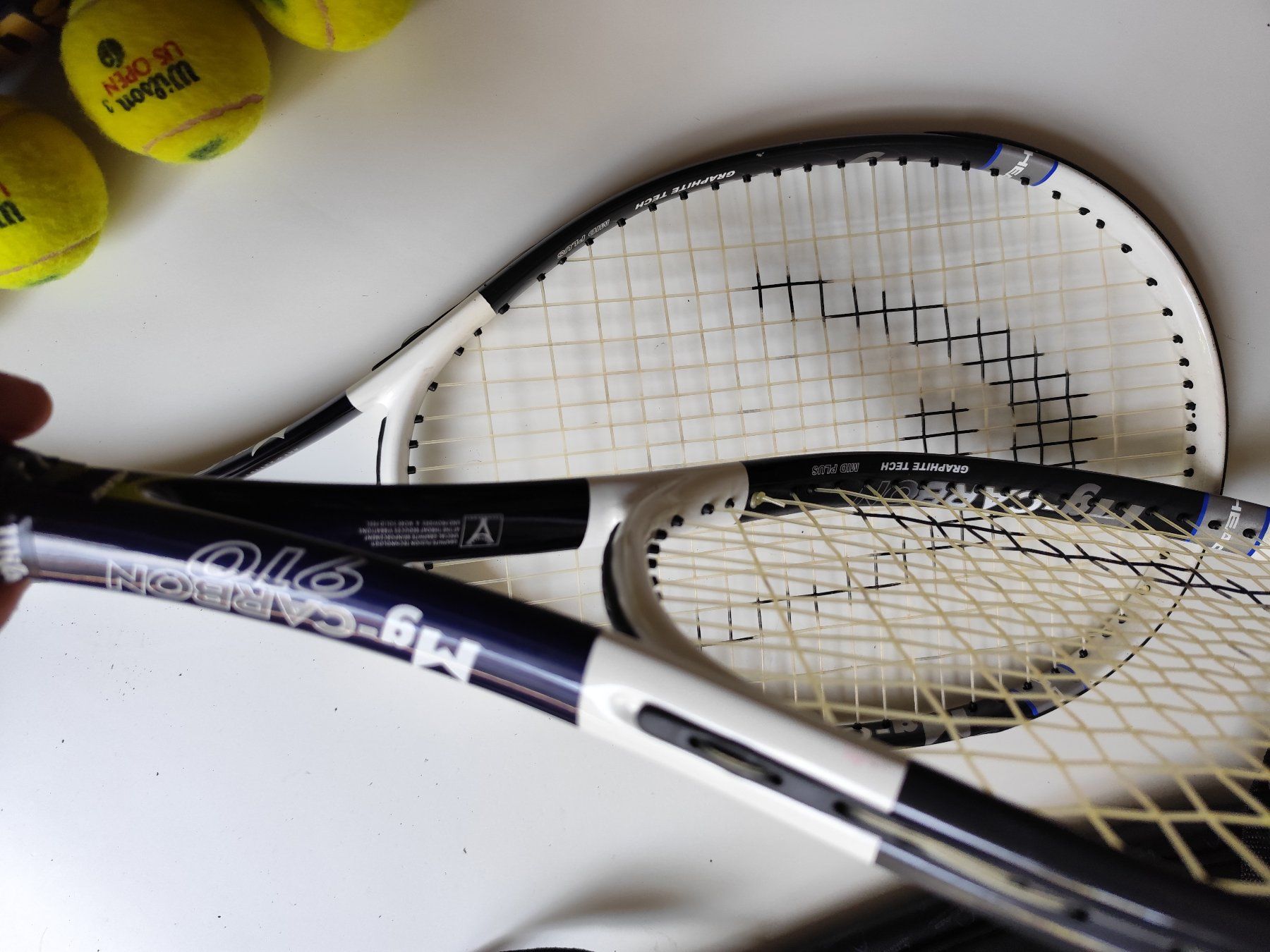 Racchette: Head Tennisschläger Graphite Tech Set + Head Tasche + 4 Bäll – Usato da Bern venduto da frupniew 2