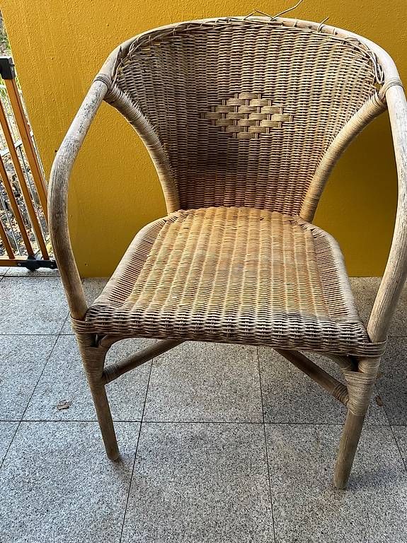 Stühle: Korbstuhl für Garten/Balkon – Gebraucht aus Tenniken von lad_2n2r 2