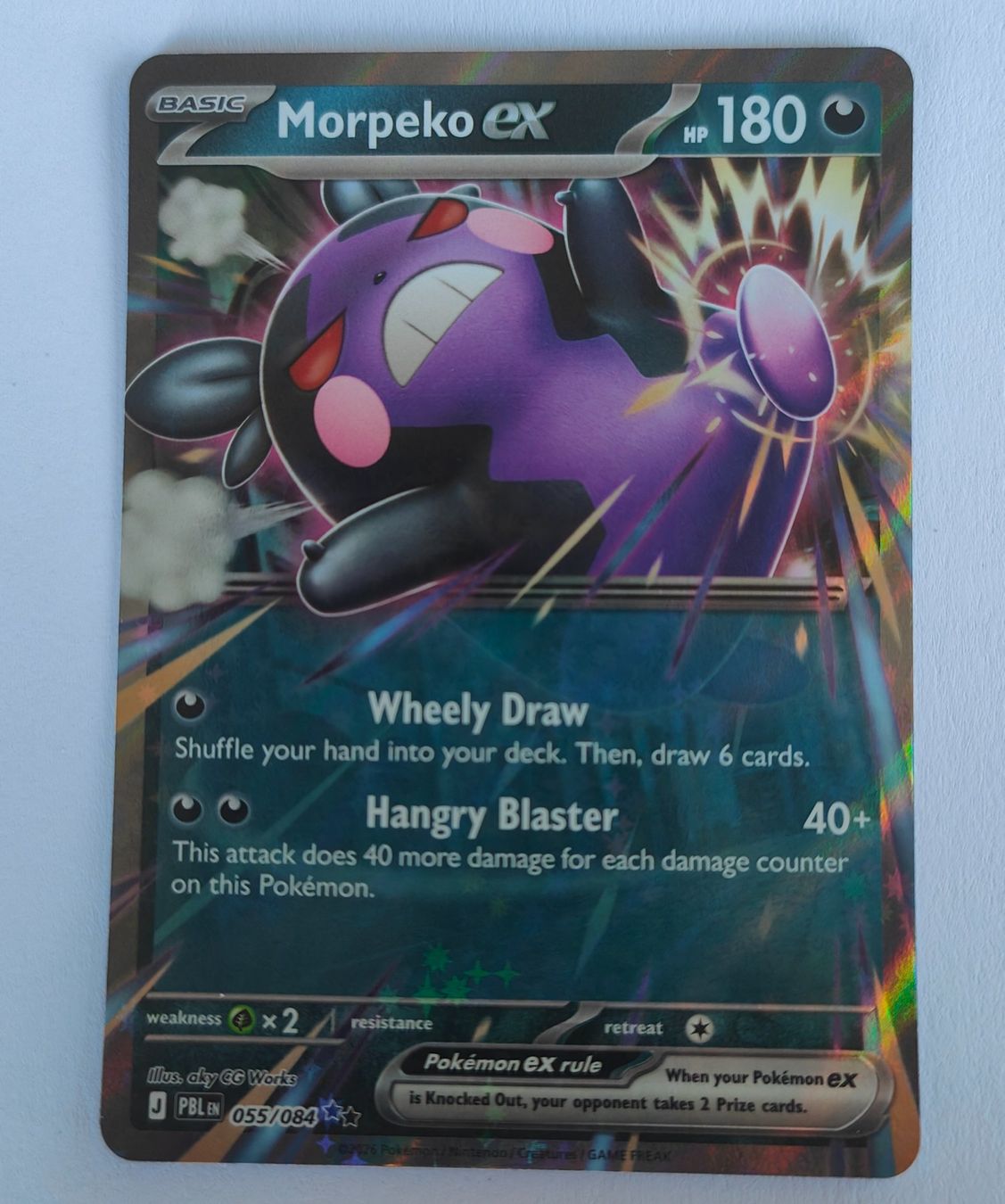Pokémon Carte collezionabili: Morpeko Ex - Pokemon - 055/084 - Pitch Black – Usato da Suhr venduto da kingj01