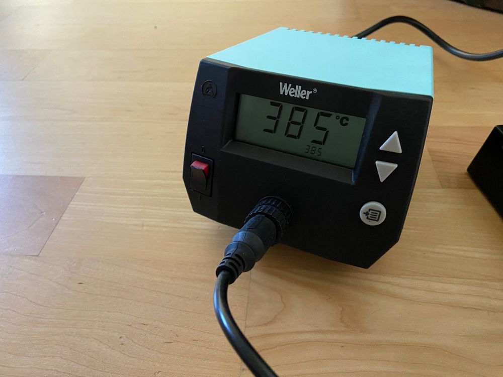 Stazione Saldatura Weller WE 1010 Digitale 70W | Temperatura 100-450°C | Per Hobby E Professionisti - Foto 4