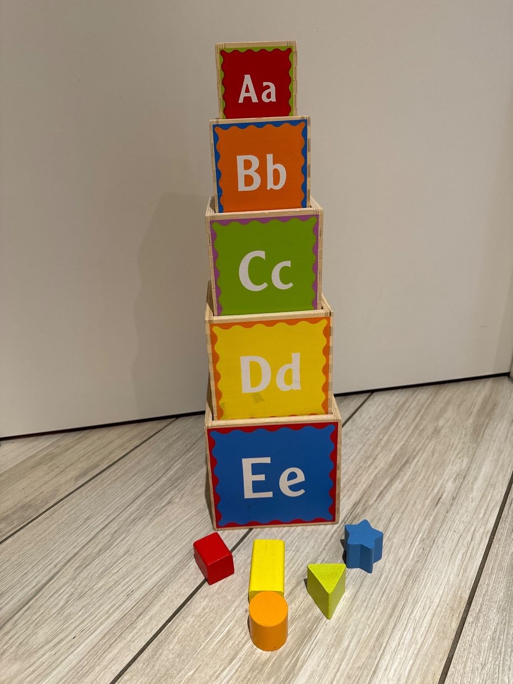 Spielzeuge: Stapelturm aus Holz – Gebraucht aus Dittingen von Estrella46 3