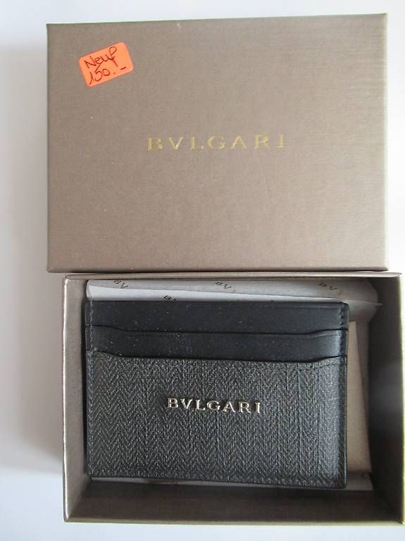 Portafogli: Porte cartes BULGARI – Nuovo e nell'imballaggio originale da La Sarraz venduto da jaccardmar 4