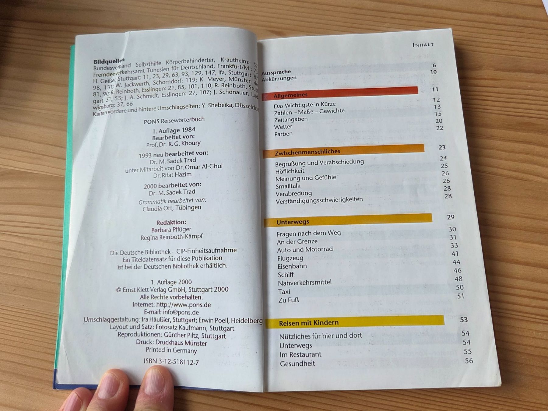 Libri: Reisewörterbuch Arabisch, PONS – Usato da Liestal venduto da ITOlio 2