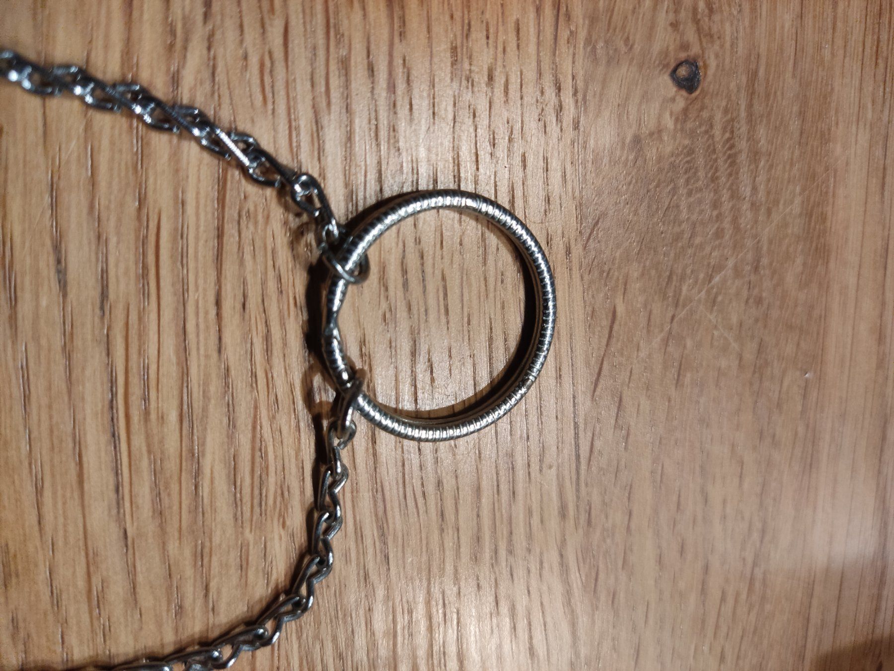 Catenine: 🤩 Halskette mit Ring, Metall – Usato da Felben-Wellhausen venduto da Awallner 2