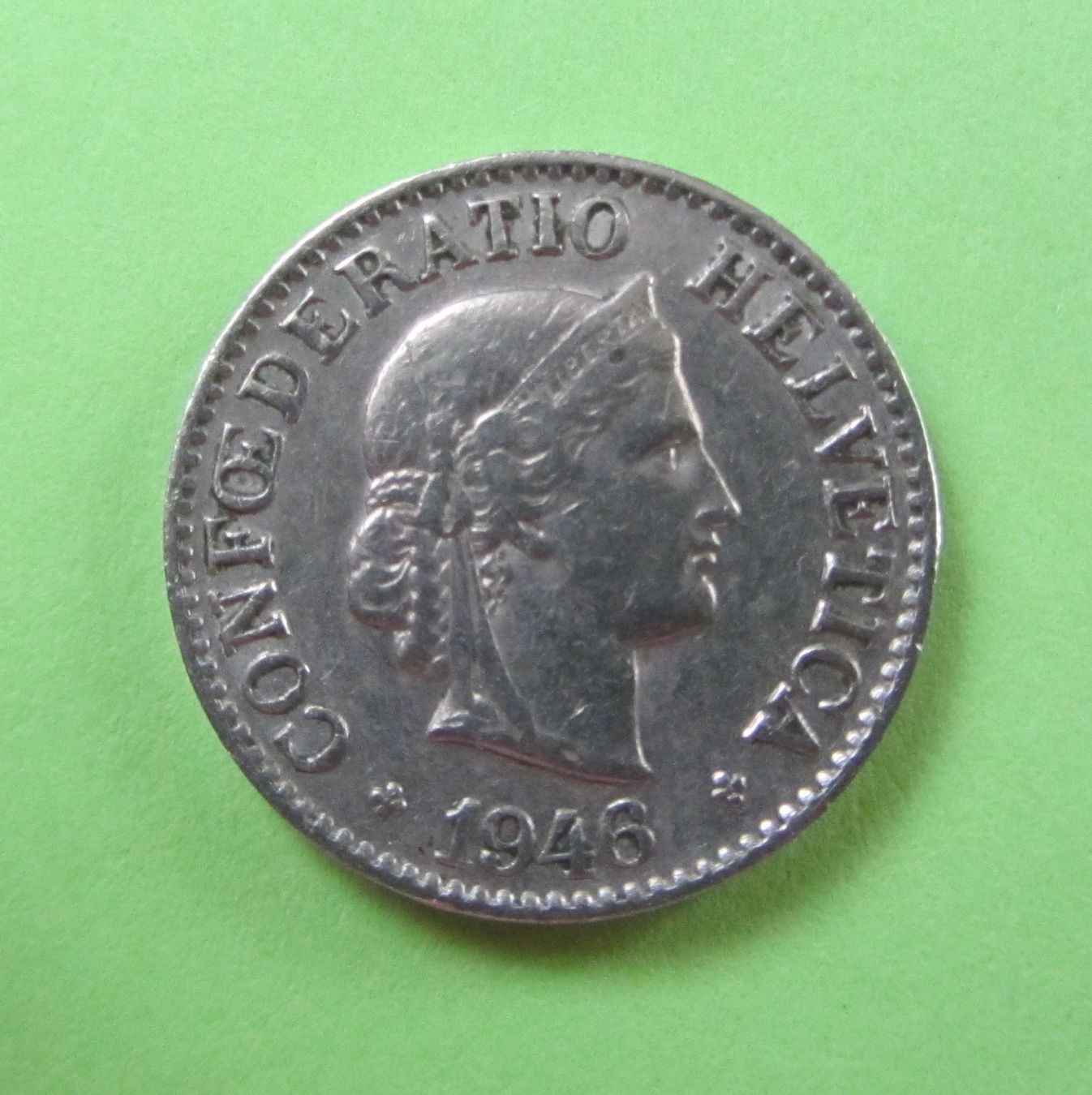 Tutti le monete: 10 Rappen Münze 1946 – Usato da Malters venduto da moc_z8d9