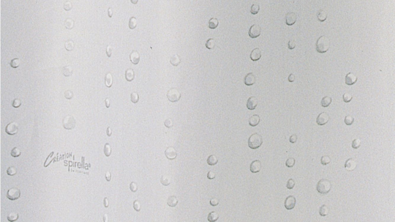 Spirella Tende: Duschvorhang Spirella 180x235 cm breit – Usato da Zürich venduto da kander123