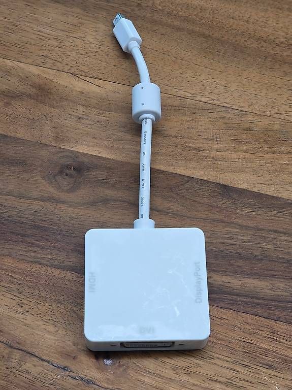 Unità & Adattatore: 3-in-1 Mini DisplayPort Adapter HDMI DVI DP – Usato da Dietlikon venduto da Bonamesa