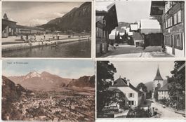 20 Diverse  alte Karten Schweiz
