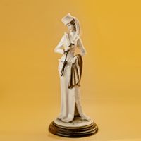 B. Merli Figur Frau mit Reitgerte, Italien 1981