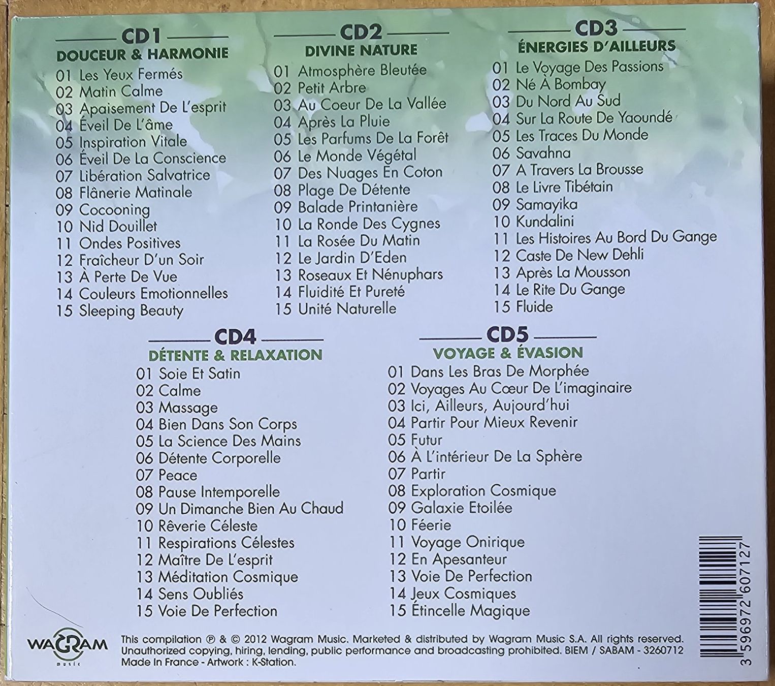 CD: Mon programme musical : Anti-Stress – Usato da Froideville venduto da xXSebastienXx 1
