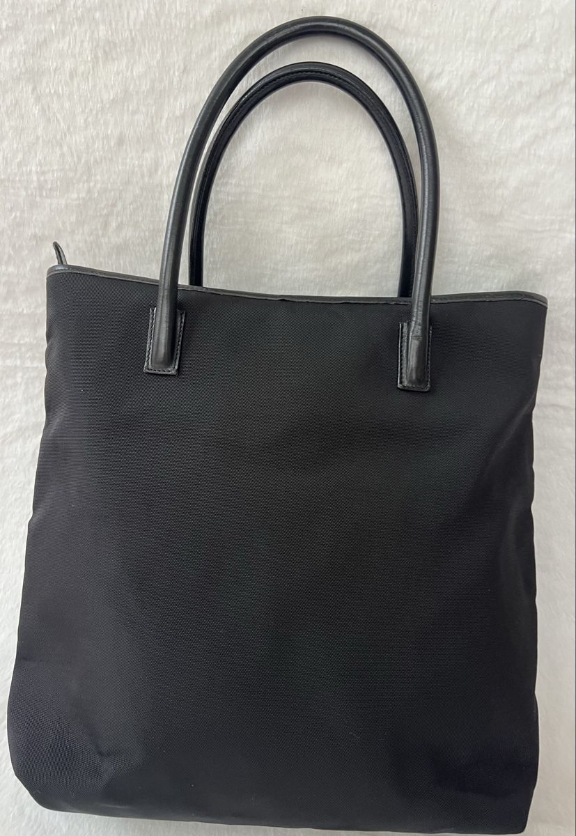 Gucci Taschen: Gucci Shopper Tasche Nylon schwarz Lederelemente – Gebraucht aus Zürich von ClosetKTT 1