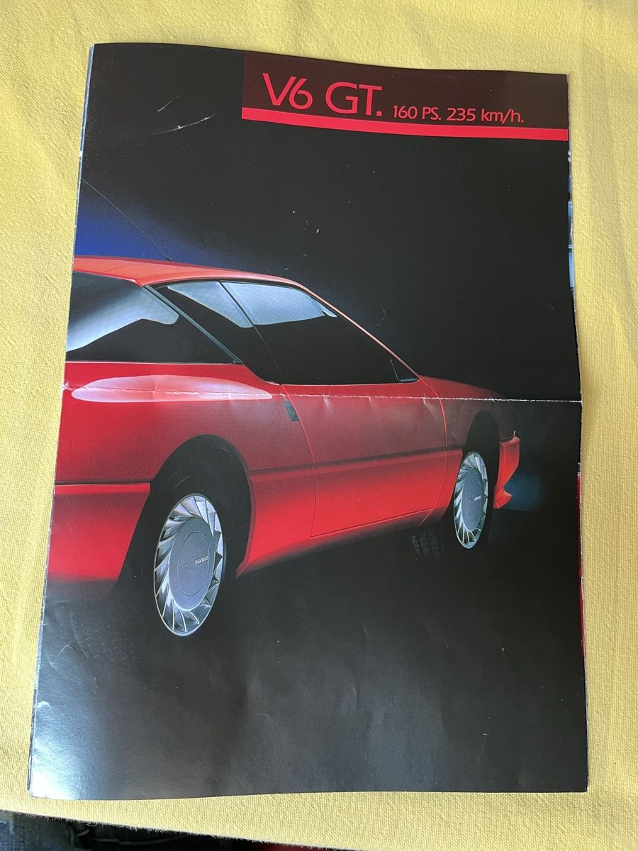 Renault Documenti: Renault Alpine V6 GT Prospekt – Usato da Fiaugères venduto da and_zb8r 1