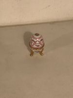 Porzellan Schmuck-Ei, Vintage Stil, dekorativ, neuwertig