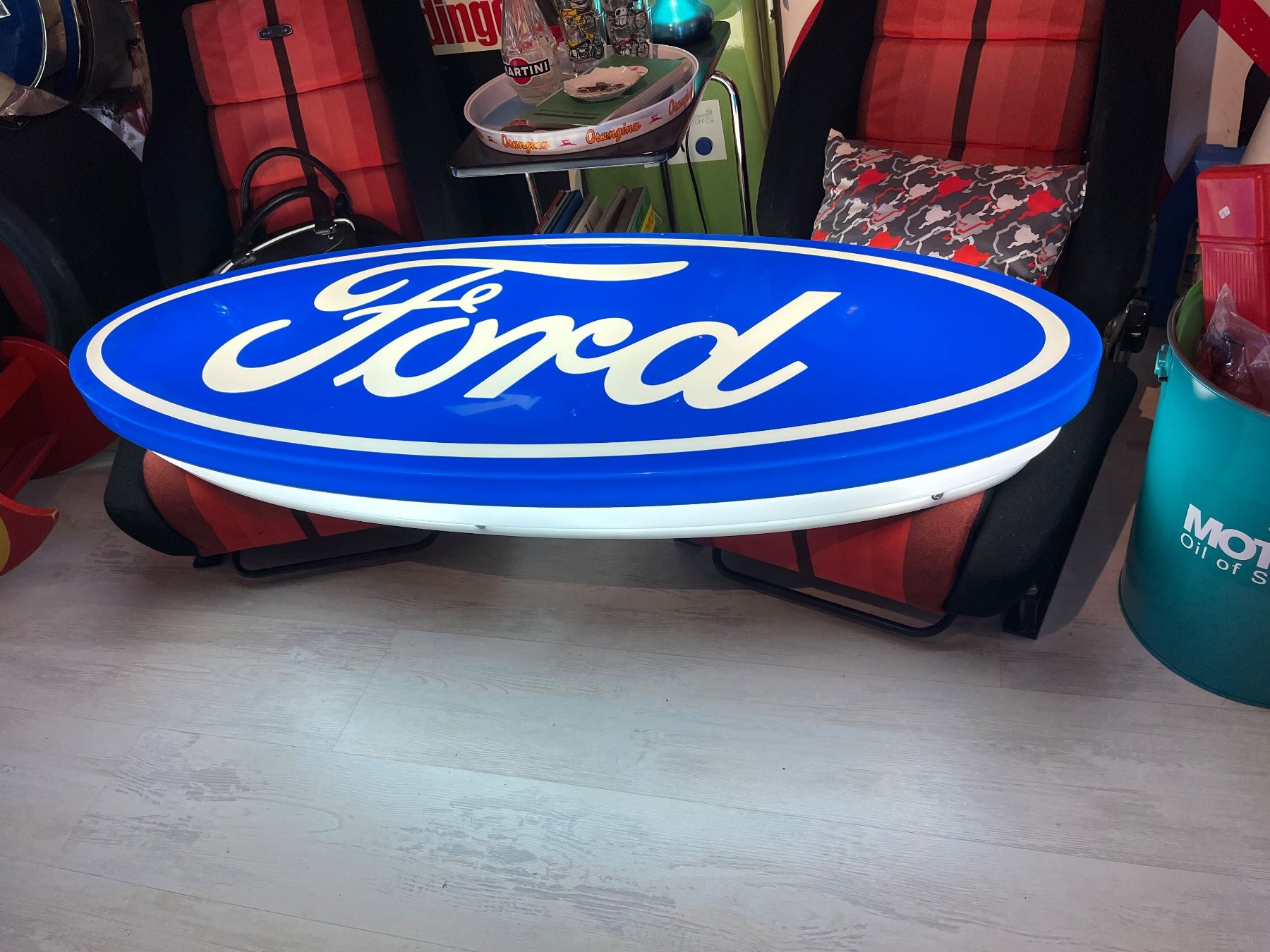 Ford Insegne: Ford - Leuchtreklame – Usato da Erlinsbach venduto da Stu-ff 3