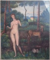 Ernst EGGER (1874-1973) | Grande huile sur toile 