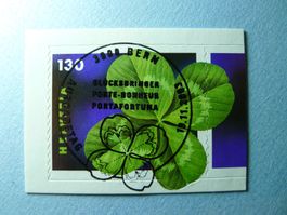 2003 Sondermarke Viel Glück ET Vollstempel 1104 Kleeblatt
