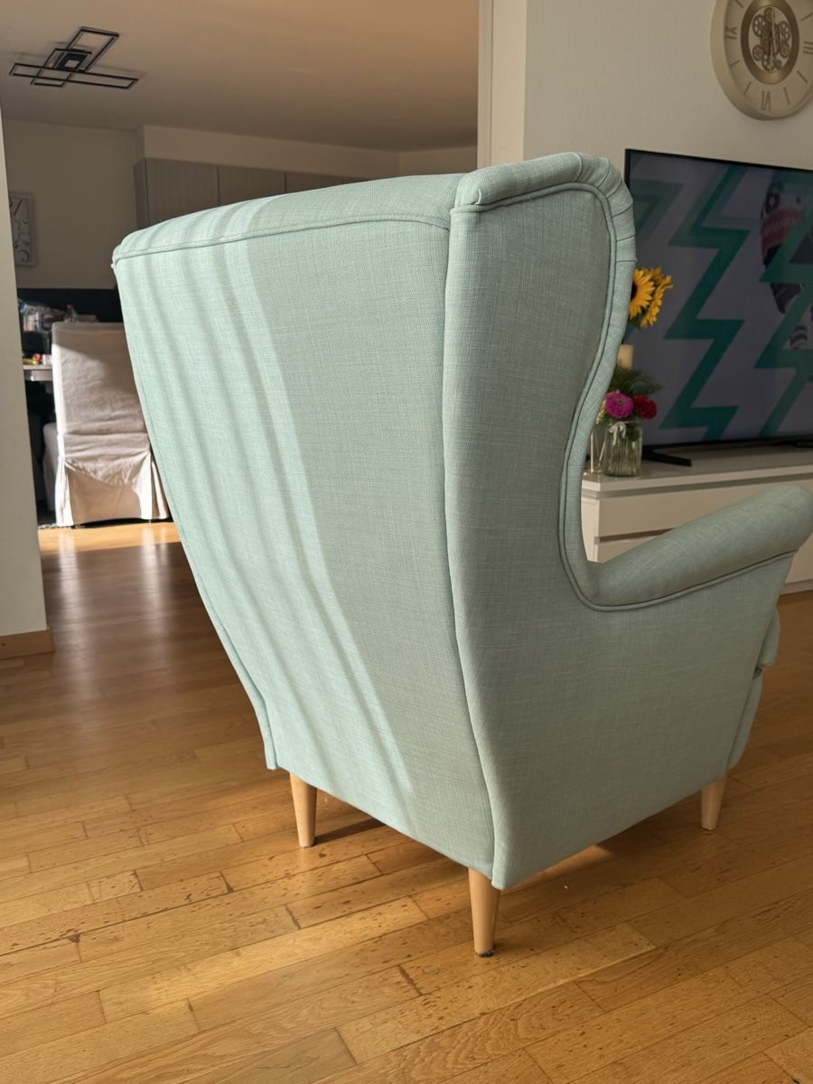 Ikea Sessel: Ohrensessel IKEA Türkis – Gebraucht aus Basel von jul_8kpx 3