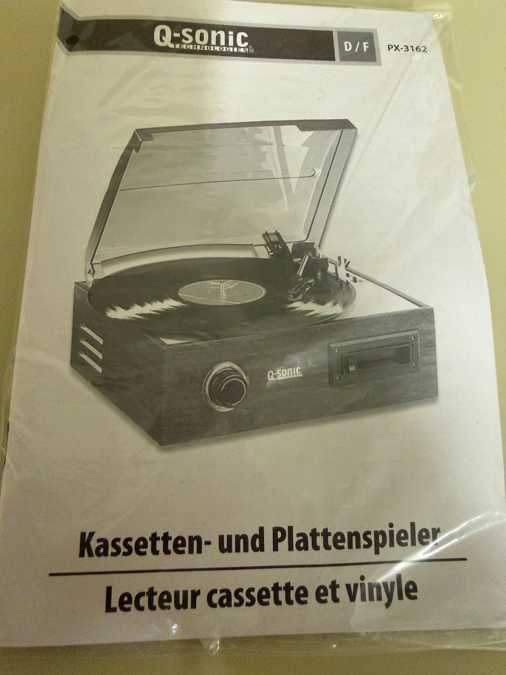 Tourne-disques: Q-sonic Turntable Player 33 1/3 45 78 U/min – Neuf (Voir description) à Schlieren par Stadtammannamt_8952 4
