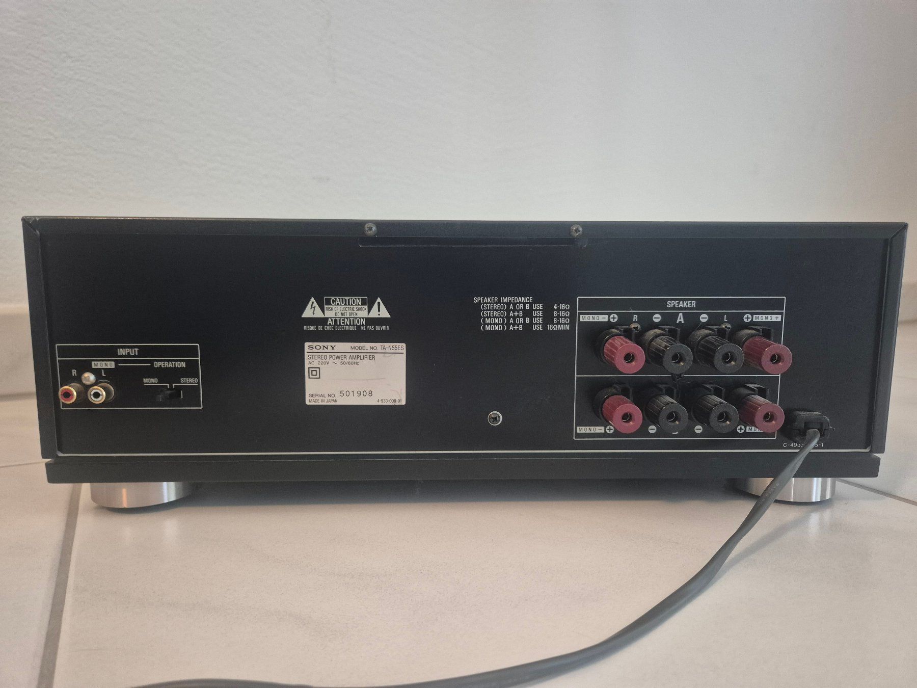 Sony Amplificatori: Verstärker - Sony TA-N 55 ES – Usato da Chur venduto da hands_on 1