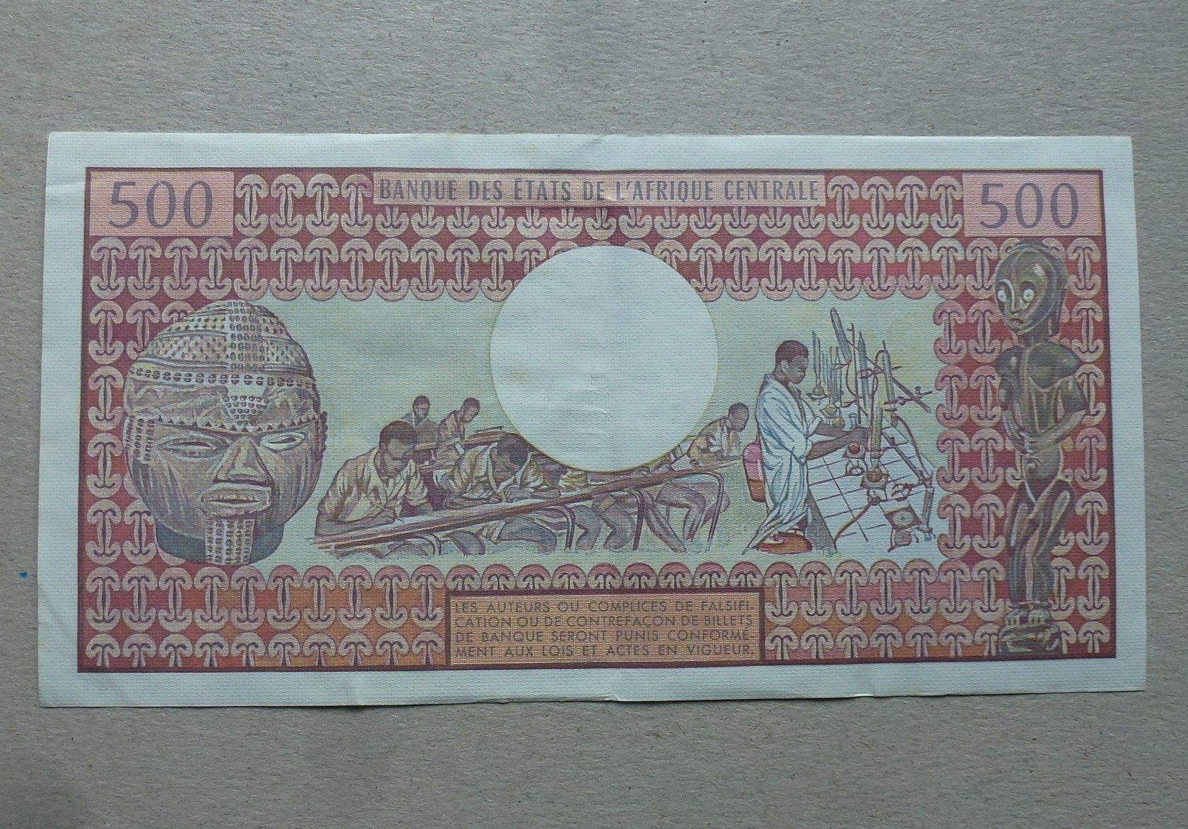 Banconote: Cameroun ++ 500 Francs 01.01.1983 – Usato da Walkringen venduto da Casablanca777 1