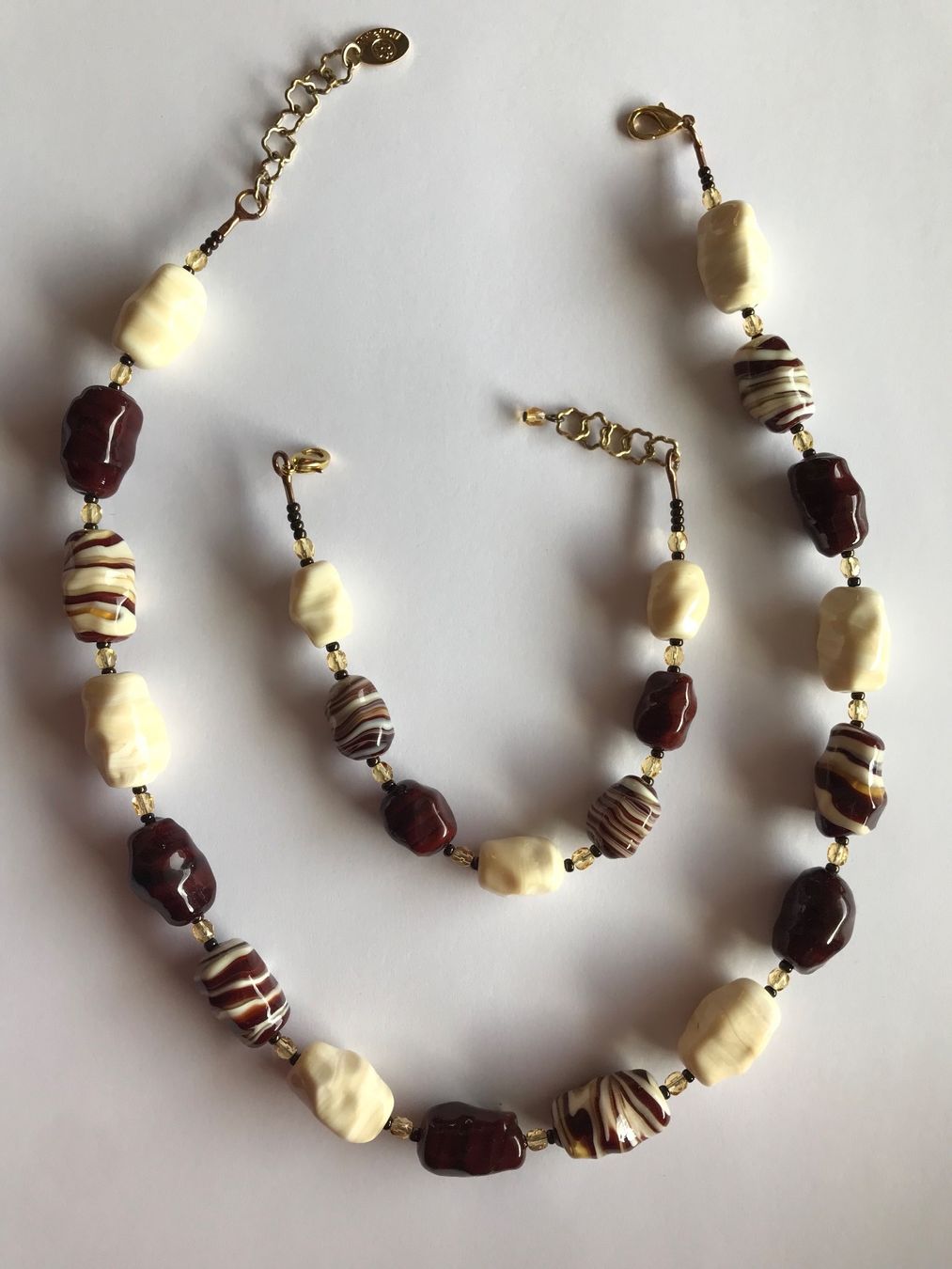 Murano Catenine: Millefiori ensemble de bijoux – Nuovo (secondo la descrizione) da Grimisuat venduto da eliseba88 1