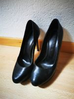 Schwarze High Heels, Grösse 39/40, Made in Italy, Top!