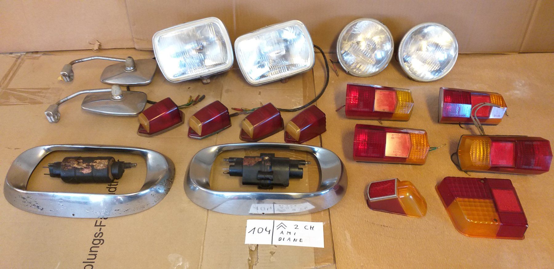 Citroën Tutti pezzi di ricambio auto: CITROEN  2CH. / AMI / DIANE  DIV. PIECES – Usato da cortébert venduto da rlv
