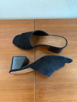 Globus Schuhe - Elegante Sommer Pantoletten, Schwarz, Gr. 38