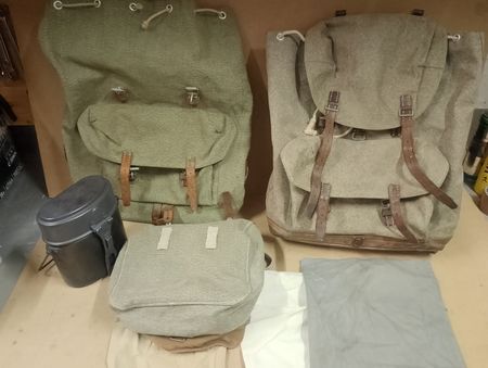 Rucksack, F-Sack, Brotsack, usw Schweizer Armee