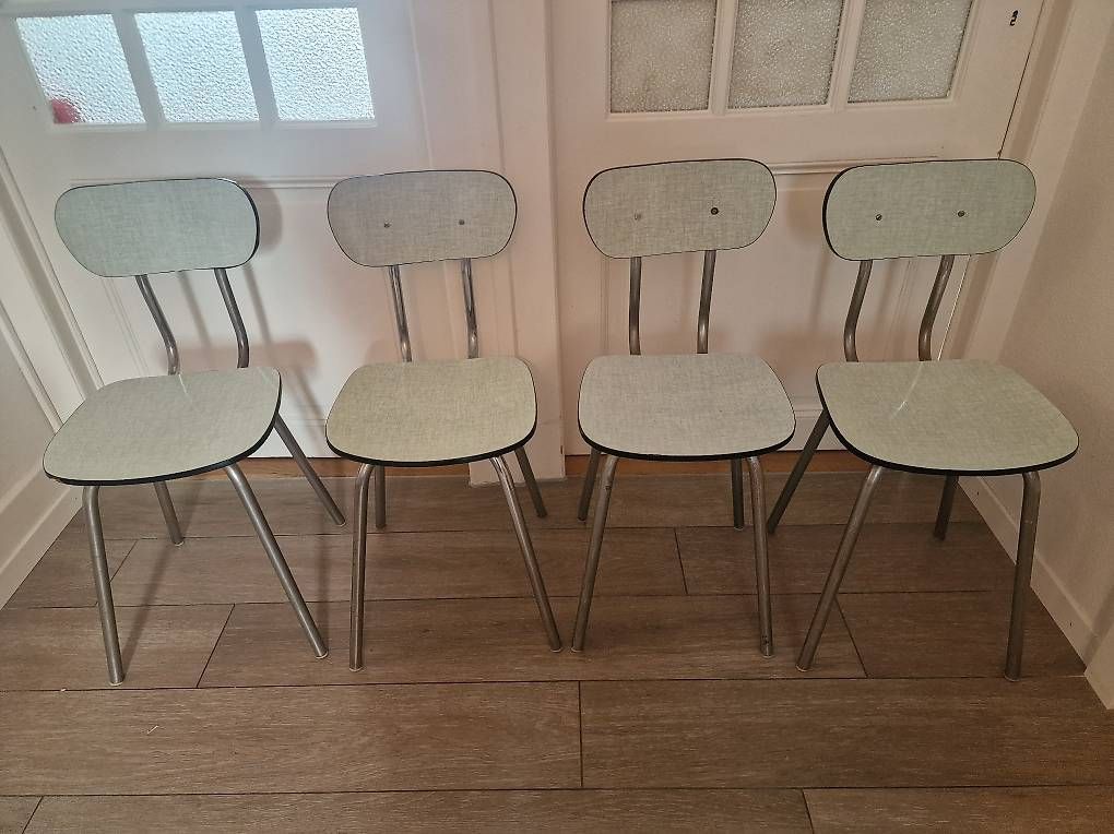Stühle: 4 chaises Formica vintage – Gebraucht aus Lausanne von Bayarea2