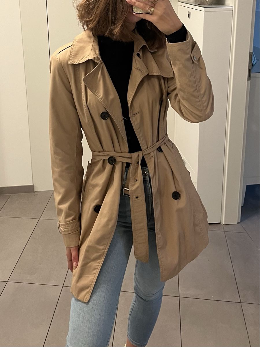 Zara Cappotti: Trench Coat beige taille M stradivarius – Nuovo (secondo la descrizione) da Aigle venduto da sow_m7gm 2