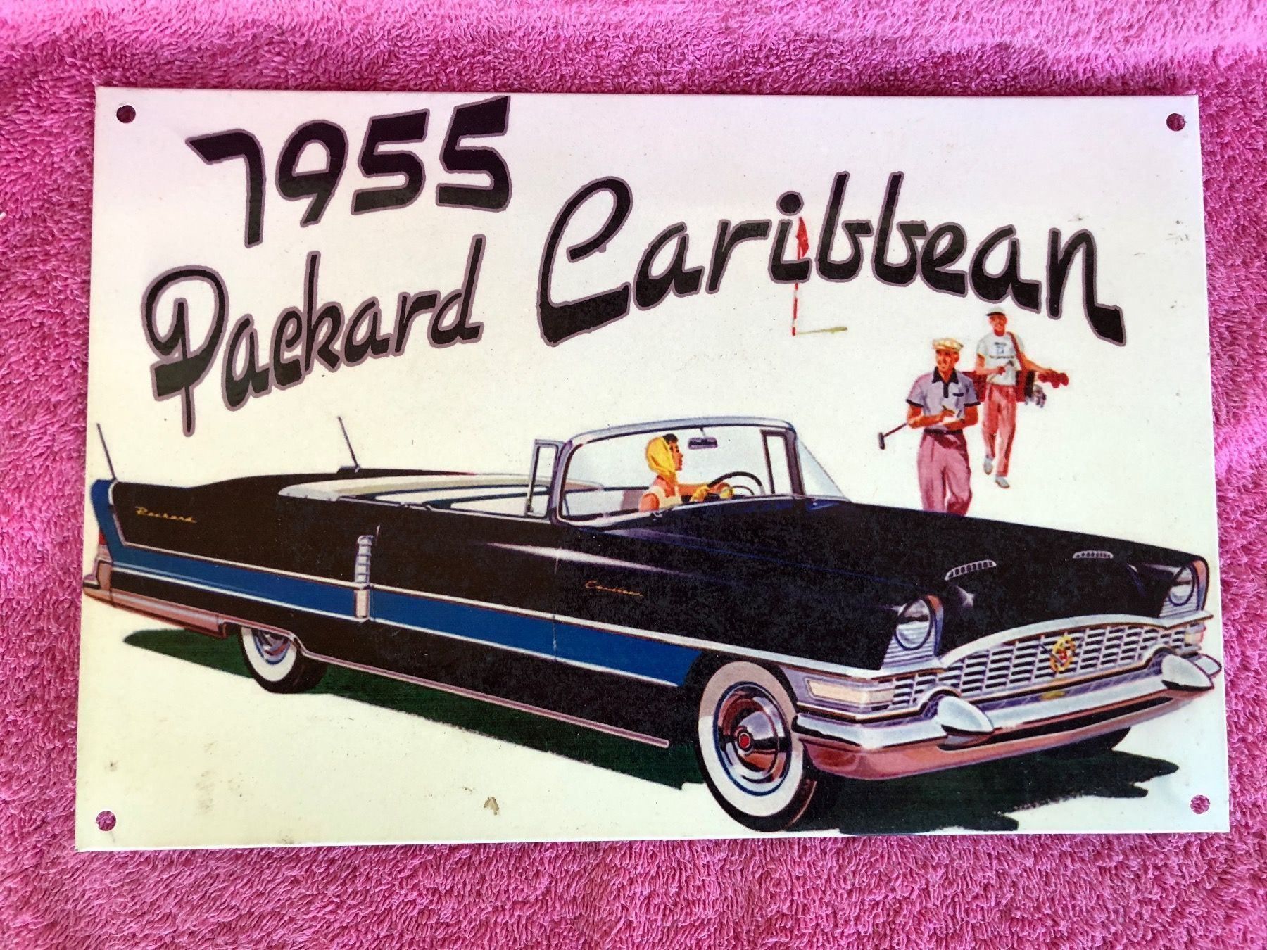 Ecriteaux: Packard Caribbean 1955 Cabrio Oldtimer – Neuf (Voir description) à Reinach AG par rares75
