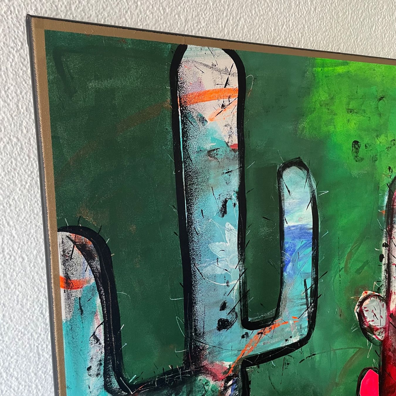 Foto & Immagini: Saguaro Kaktus Wüste Expressionismus Kunst Stefan Bammert – Nuovo (secondo la descrizione) da St. Niklausen LU venduto da Stefan_Bammert_Art 1