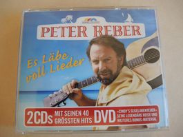 Peter Reber - Es Läbe voll Lieder (signiert!) 2 CD + DVD