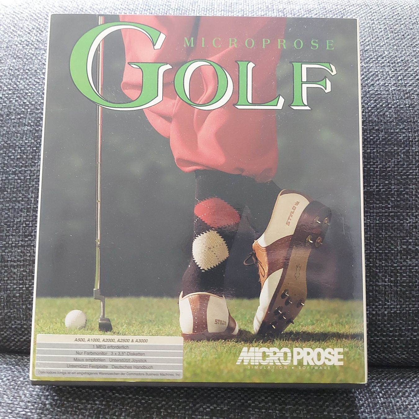 Spiele: Microprose Golf OVP Amiga – Gebraucht aus Aarau von Kaesekuchen2000