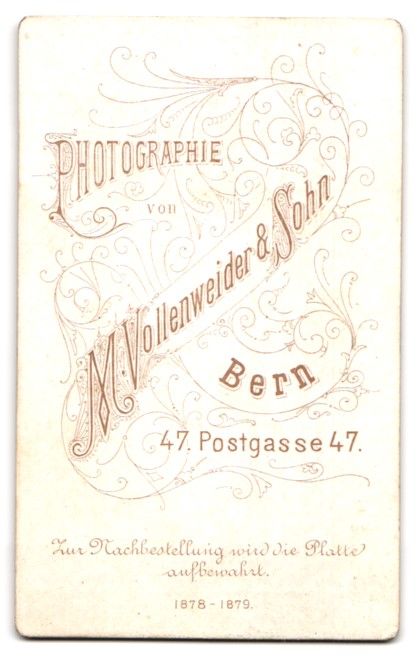 Photos & affiches: Fotografie M. Vollenweider, Sohn, Bern,  – D'occasion à Berlin par bartko-reher 1