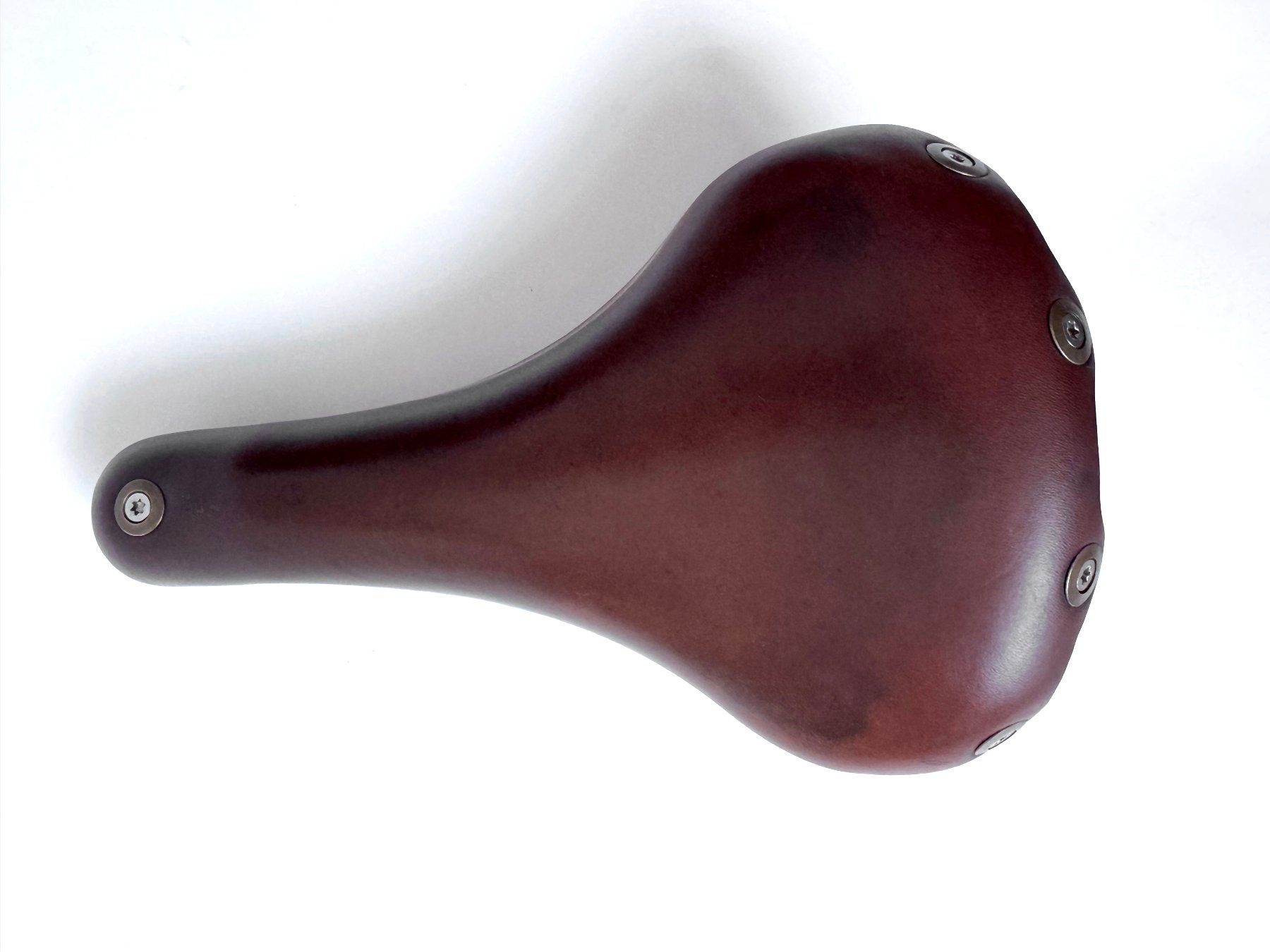 Pezzi di ricambio: Berthoud Cycles Marie Blanque dunkelbrauner Ledersattel – Usato da Zürich venduto da Aubergine4 1
