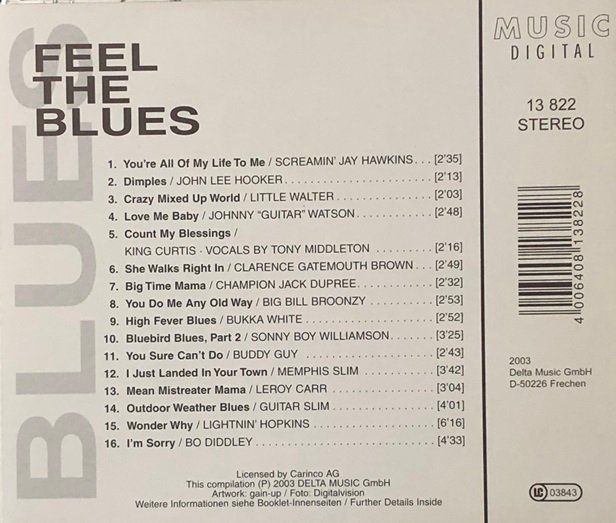 CD: Feel the Blues – Usato da Grüningen venduto da azulgris 1
