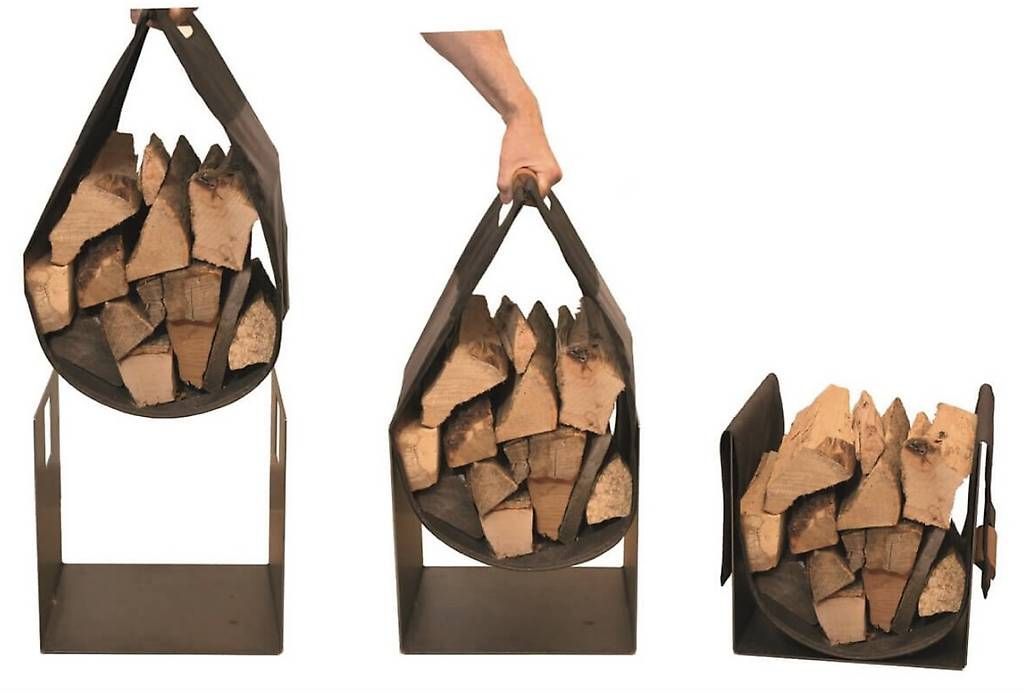 Scaffali: Kamin Holzgestell mit Tragetasche; Red Anvil – Usato da Meilen venduto da Inie 1
