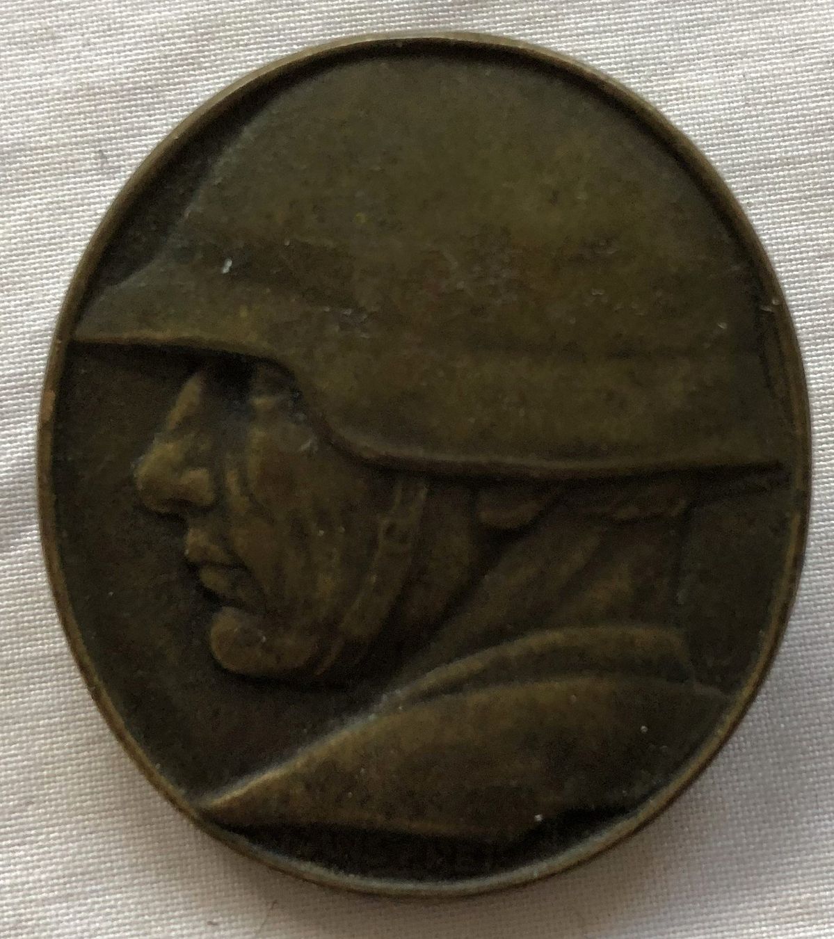 Schweizer Armee Placchette & Badge: Abzeichen - Schweizerische Nationalspende - 1918 – Usato da Schaffhausen venduto da durruti