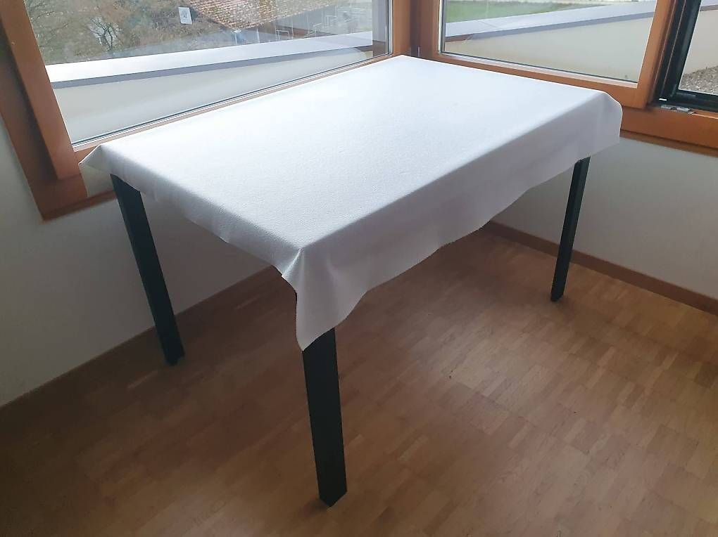 Tische: Moderner Esstisch / Arbeitstisch - Metall / Holztisch – Gebraucht aus Wohlen AG von gnabbr 1