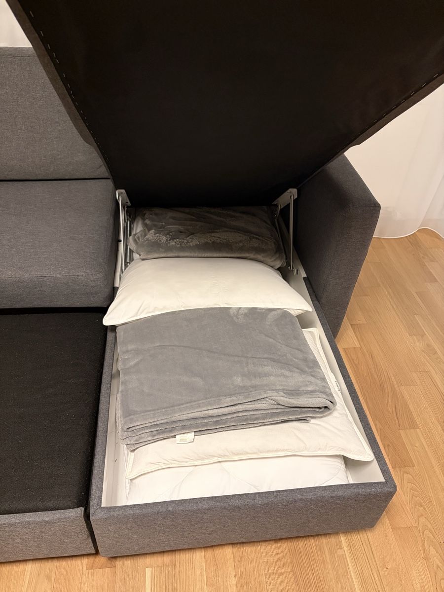 Conforama Sofas: Ecksofa grau mit Bettfunktion und Stauraum – D'occasion à Oberrohrdorf par sar_syk7 3