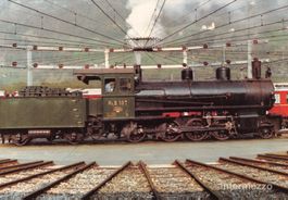 Bahn // Dampflok 107 Rhätische Bahn // Lok